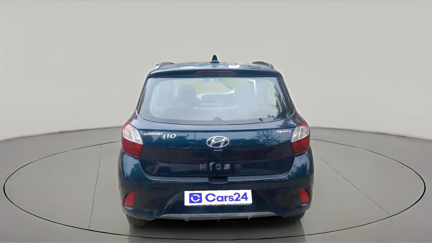2022 Hyundai GRAND I10 NIOS SPORTZ AMT 1.2 KAPPA VTVT, Petrol, Automatic, 28,139 km, exterior