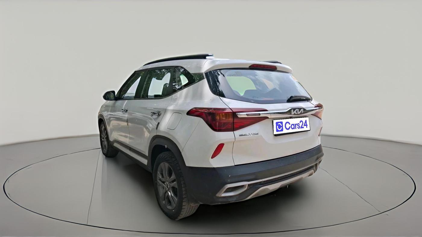 2021 KIA SELTOS HTX IVT 1.5 PETROL, Petrol, Automatic, 1,23,918 km, exterior