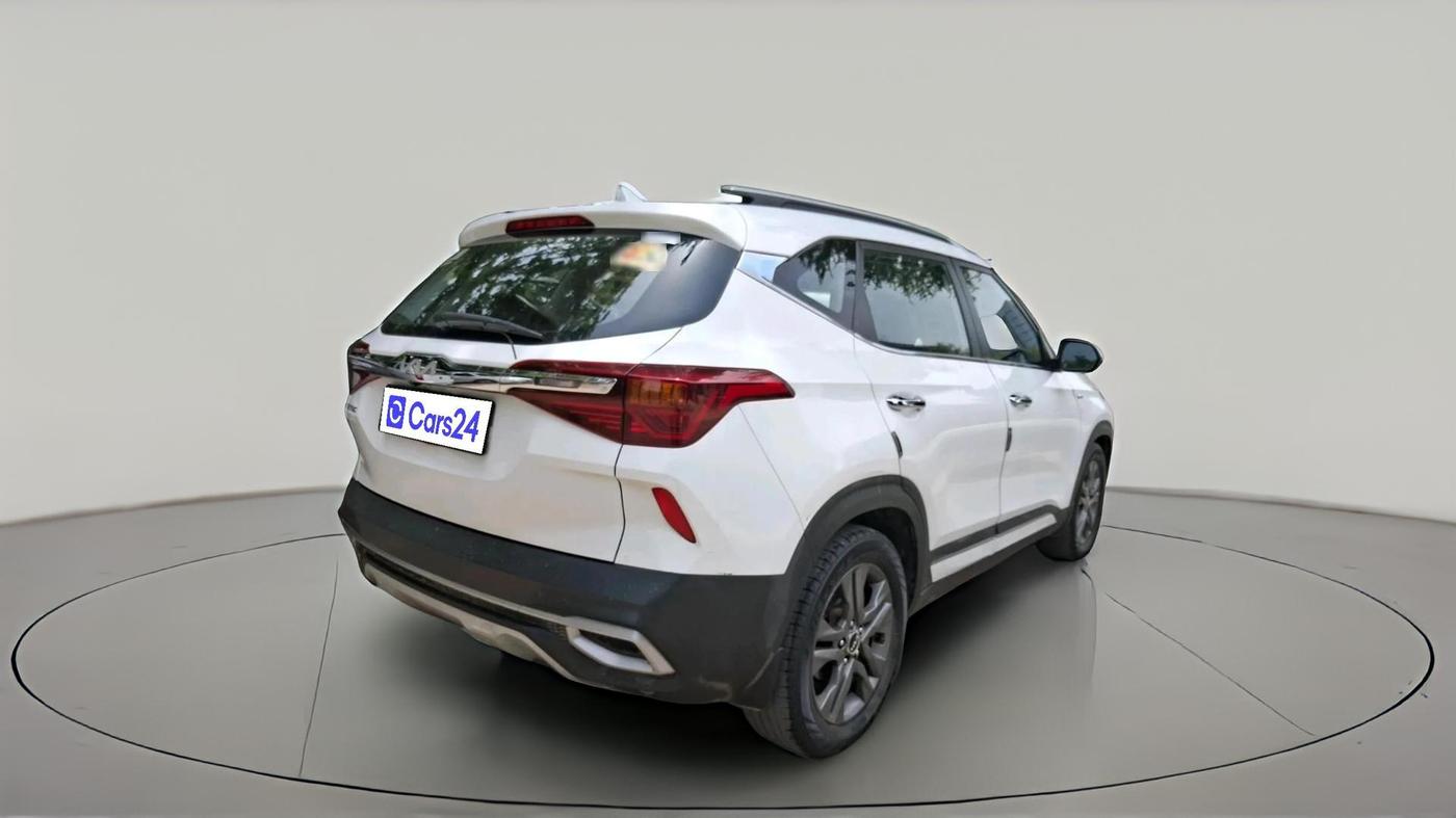 2021 KIA SELTOS HTX IVT 1.5 PETROL, Petrol, Automatic, 1,23,918 km, exterior