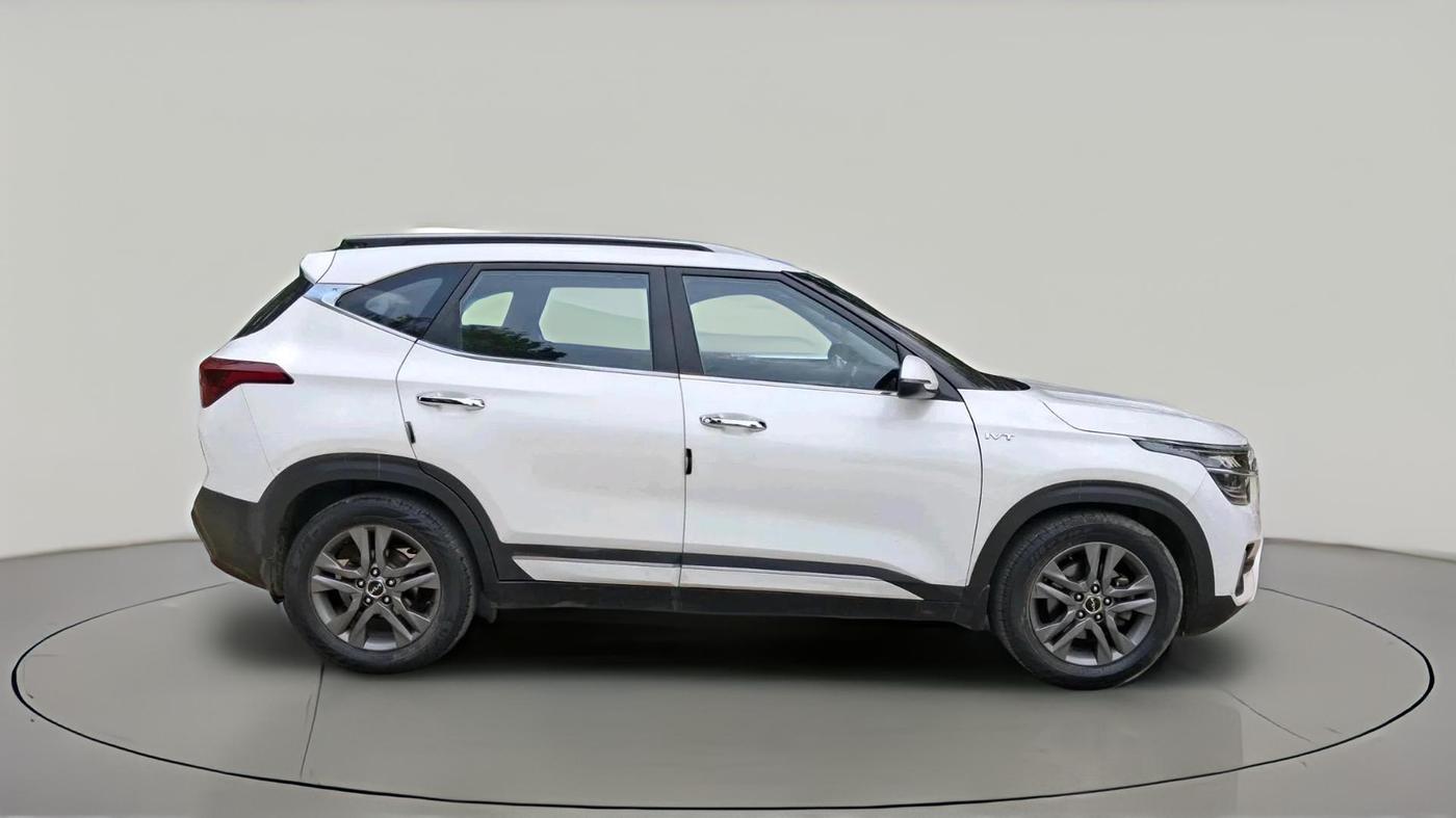 2021 KIA SELTOS HTX IVT 1.5 PETROL, Petrol, Automatic, 1,23,918 km, exterior