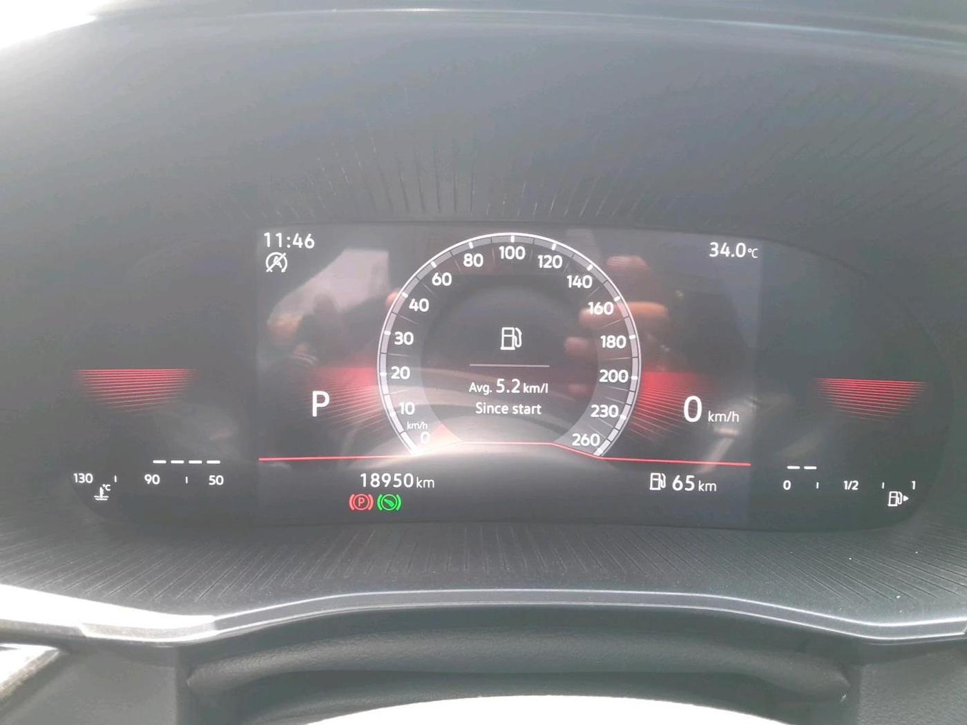 2025 Skoda SLAVIA Monte Carlo 1.0L TSI AT, Petrol, Automatic, 18,950 km, interior