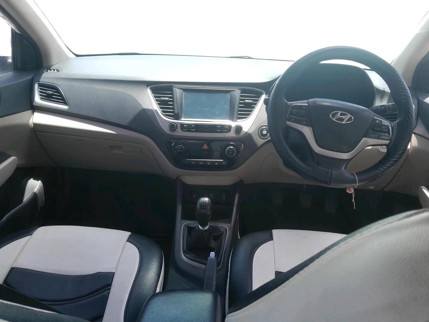 2019 Hyundai Verna 1.6 CRDI SX, Diesel, Manual, 73,479 km, interior