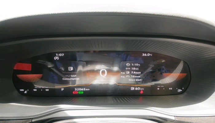 2022 Skoda KUSHAQ STYLE 1.0L TSI AT (6 AIRBAGS), Petrol, Automatic, 32,065 km, interior