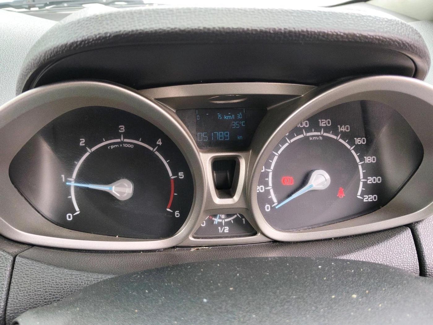 2014 Ford Ecosport TITANIUM 1.5L DIESEL, Diesel, Manual, 51,789 km, interior