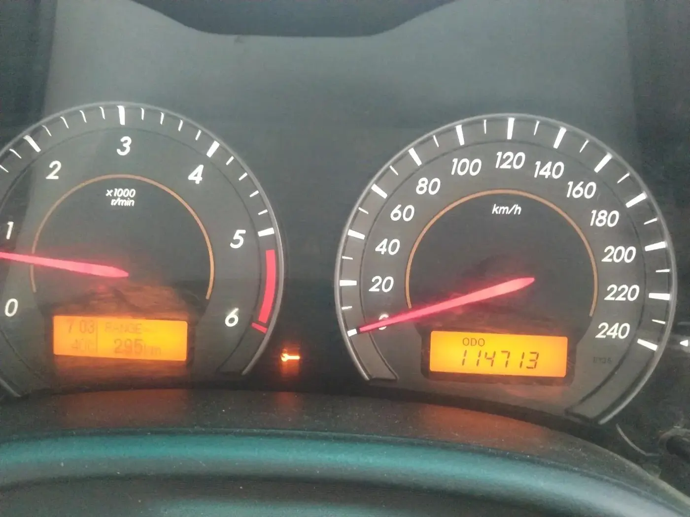 2011 Toyota Corolla Altis G DIESEL, Diesel, Manual, 1,14,713 km, interior