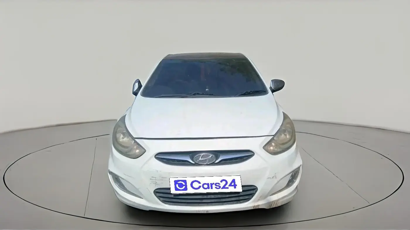 2012 Hyundai Verna FLUIDIC 1.6 CRDI SX AT, Diesel, Automatic, 84,986 km, exterior