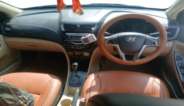 2012 Hyundai Verna FLUIDIC 1.6 CRDI SX AT, Diesel, Automatic, 84,986 km, interior