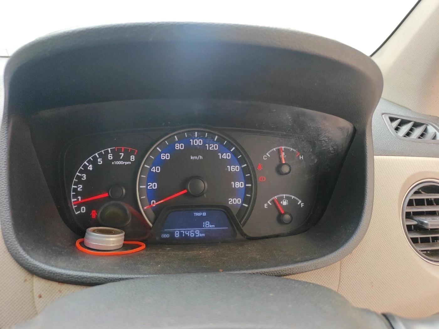 2015 Hyundai Xcent S 1.2, CNG, Manual, 87,469 km, interior
