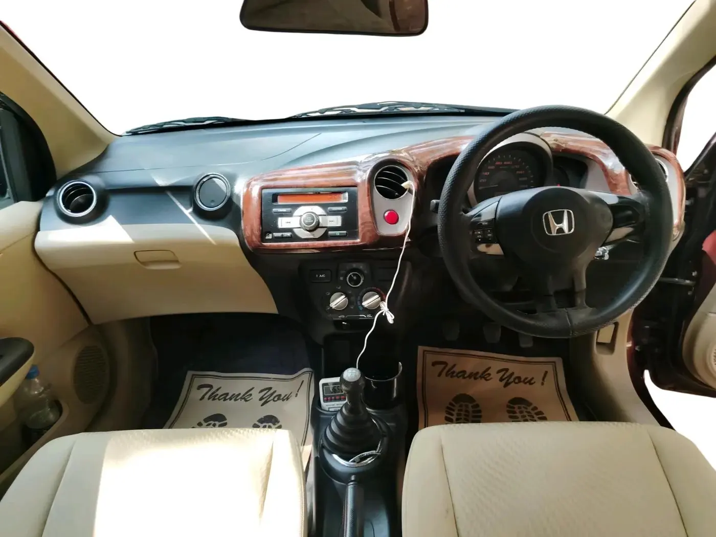 2013 Honda Amaze 1.2L I-VTEC S, Petrol, Manual, 1,08,903 km, interior