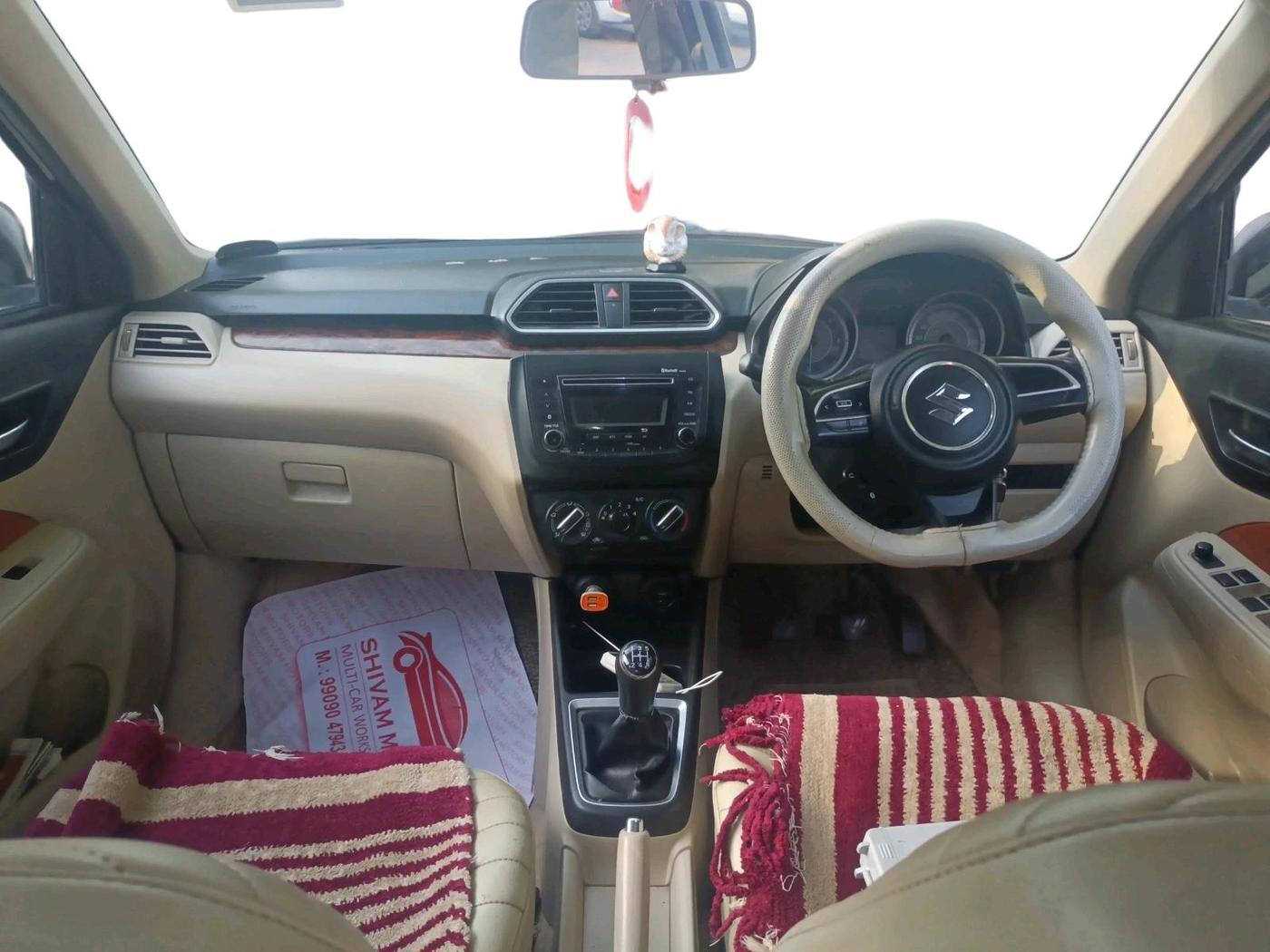 2017 Maruti Dzire VDI, Diesel, Manual, 92,571 km, interior