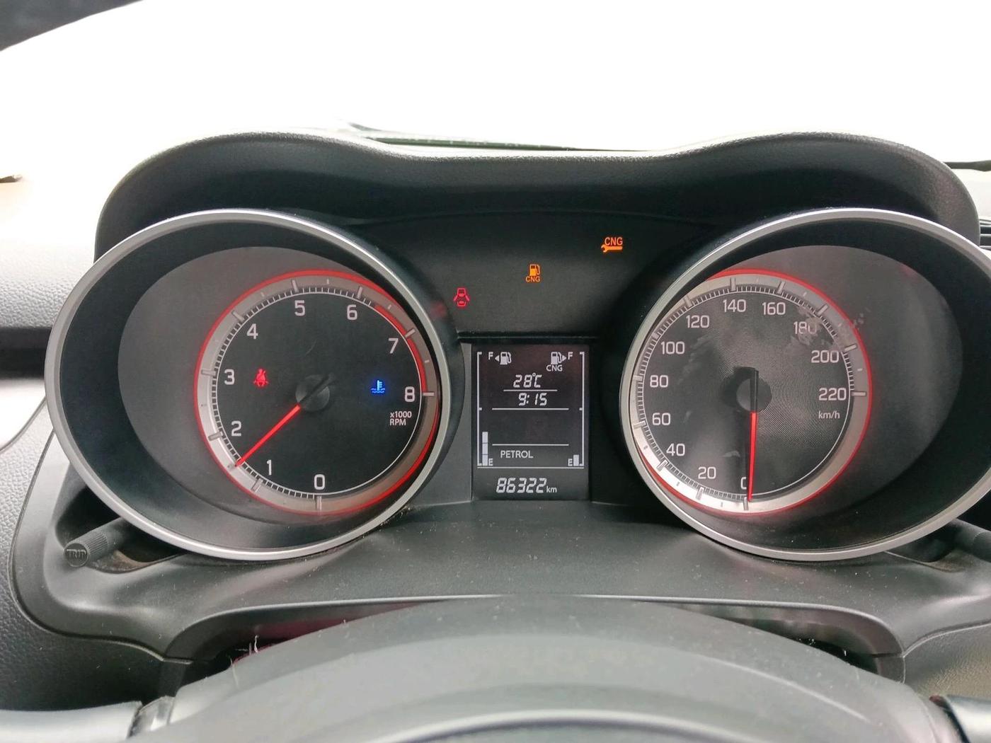 2022 Maruti Swift ZXI CNG, CNG, Manual, 86,322 km, interior