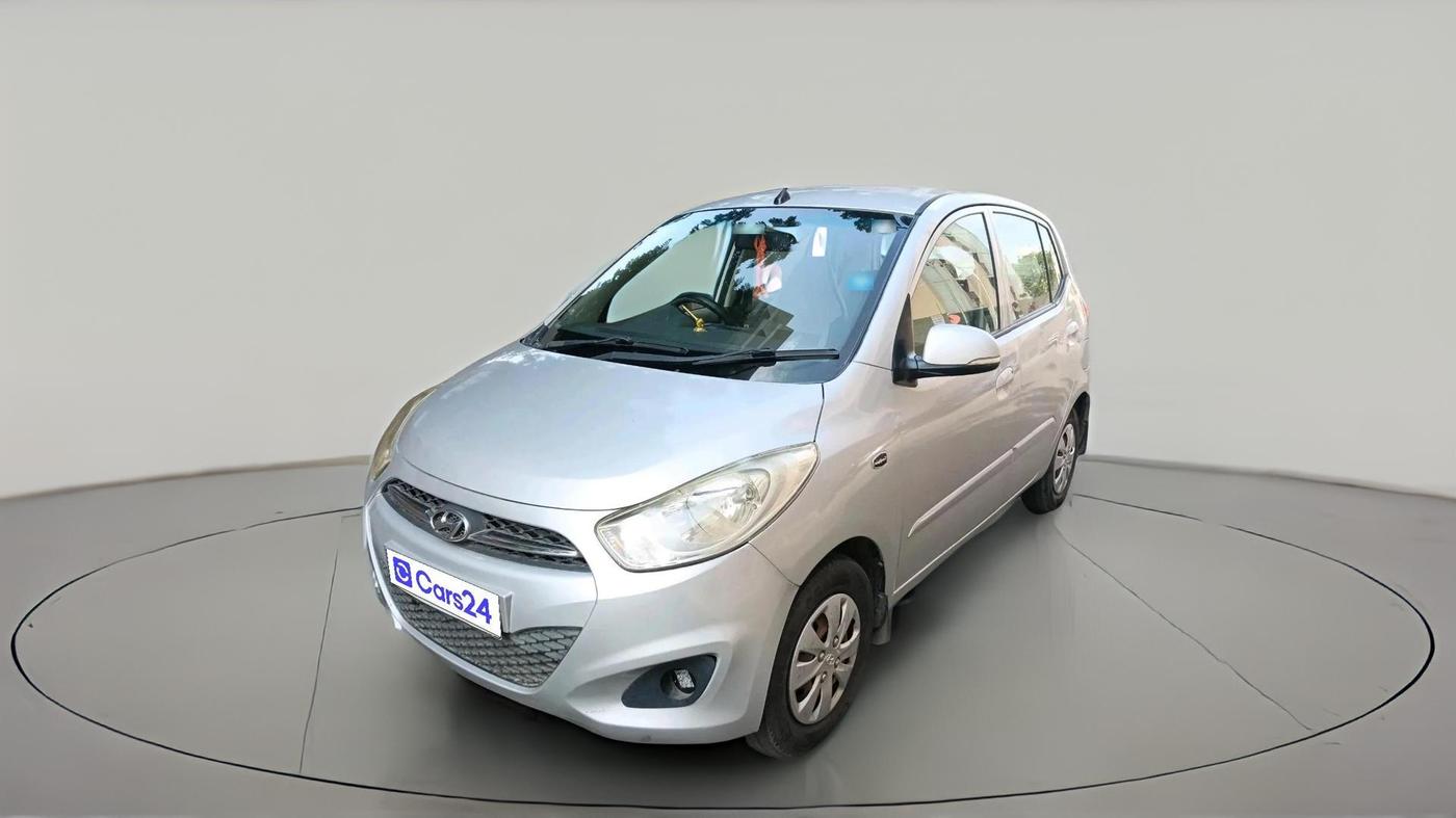 2011 Hyundai i10 SPORTZ 1.2 AT, Petrol, Automatic, 74,423 km, exterior