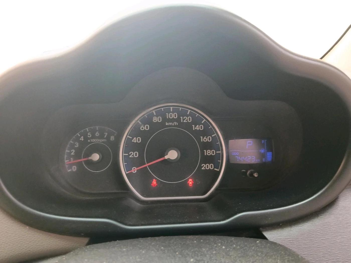 2011 Hyundai i10 SPORTZ 1.2 AT, Petrol, Automatic, 74,423 km, interior