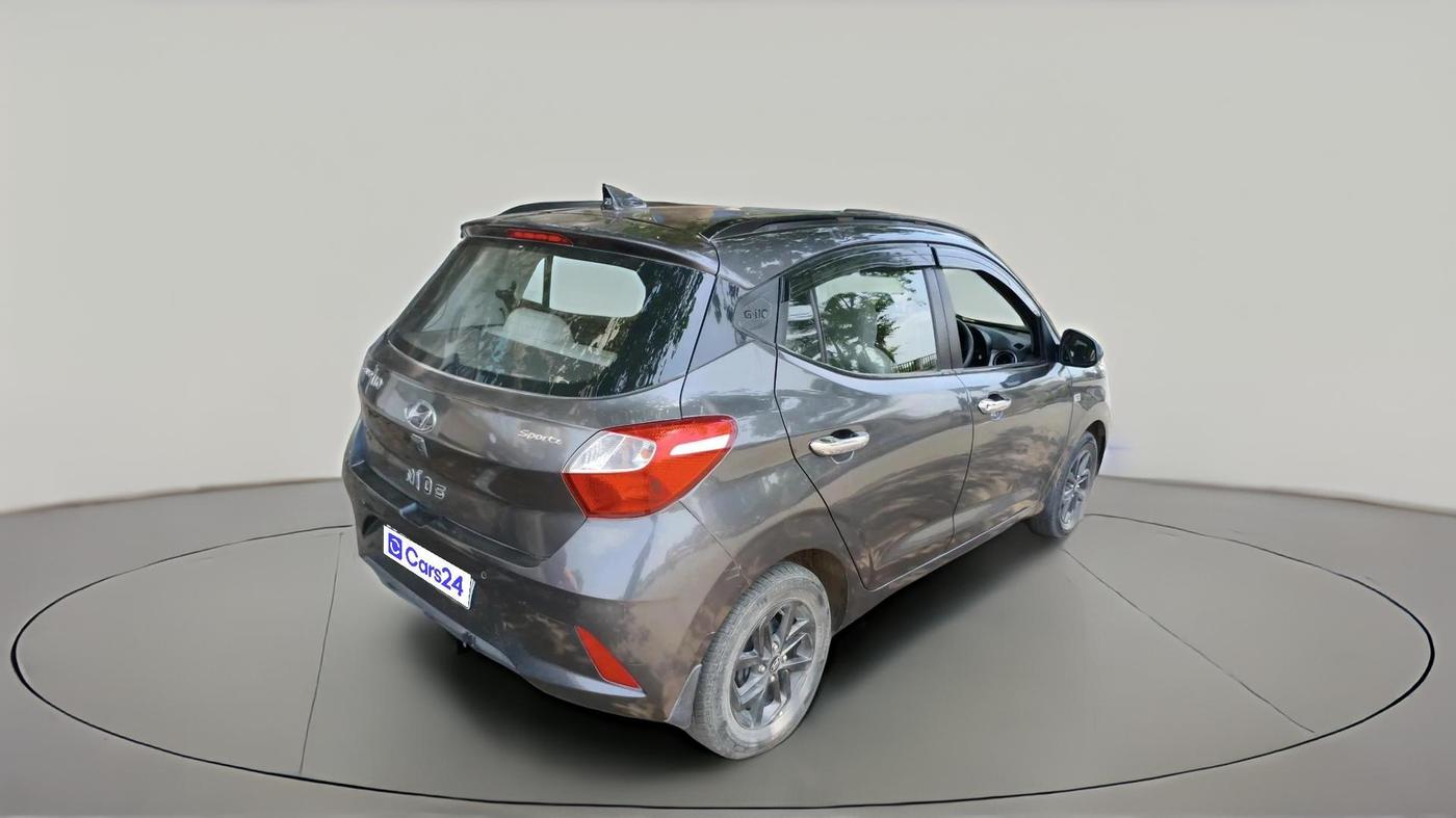 2019 Hyundai GRAND I10 NIOS SPORTZ AMT 1.2 KAPPA VTVT, Petrol, Automatic, 25,693 km, exterior