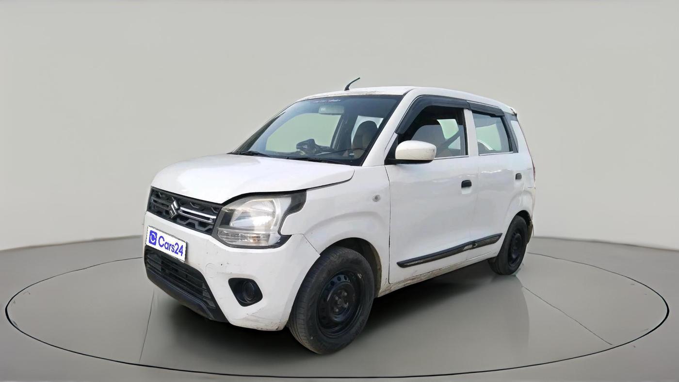 2021 Maruti New Wagon-R VXI 1.0, CNG, Manual, 72,886 km, exterior