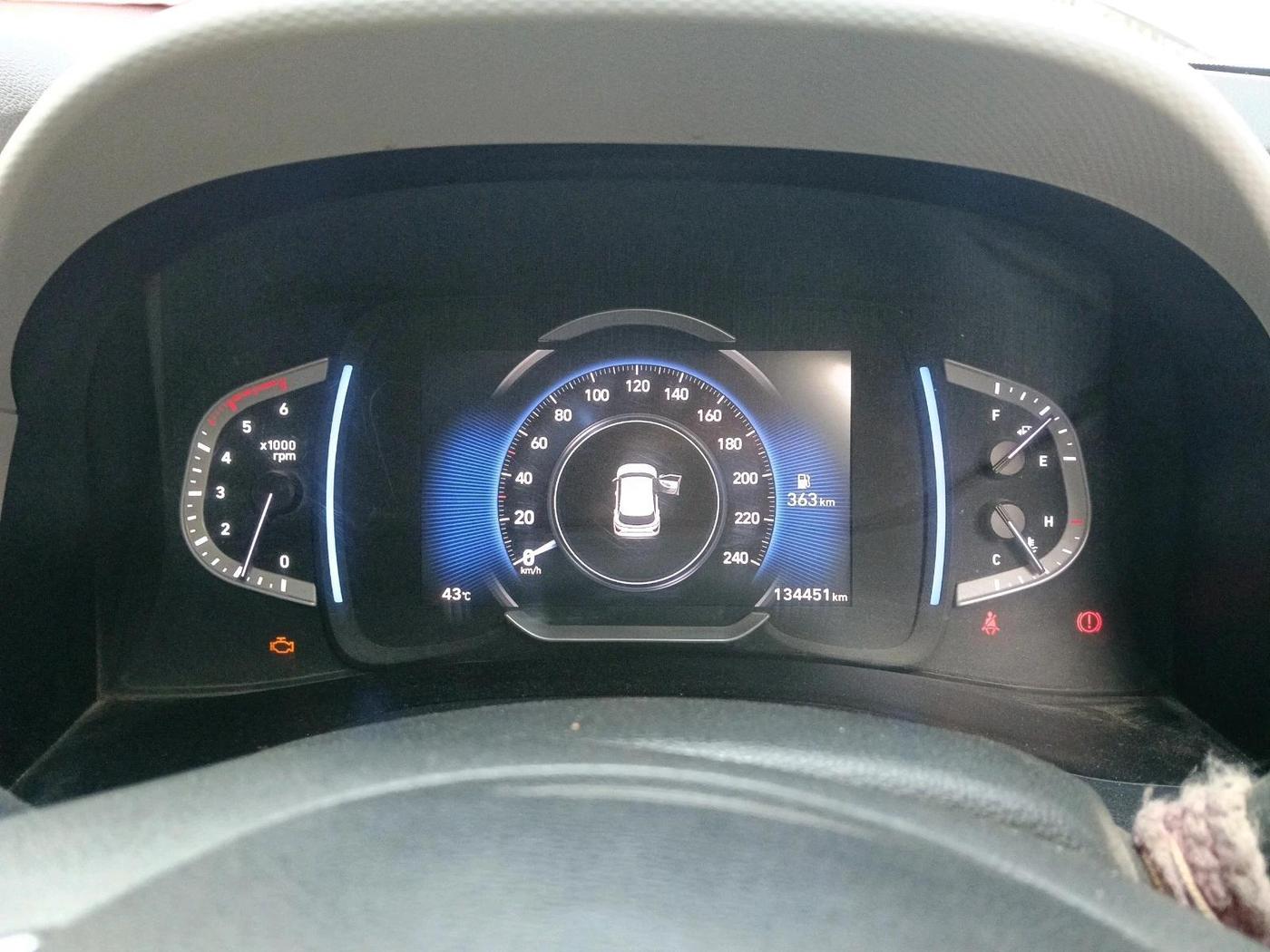 2022 Hyundai Creta SX 1.5 DIESEL, Diesel, Manual, 1,34,451 km, interior