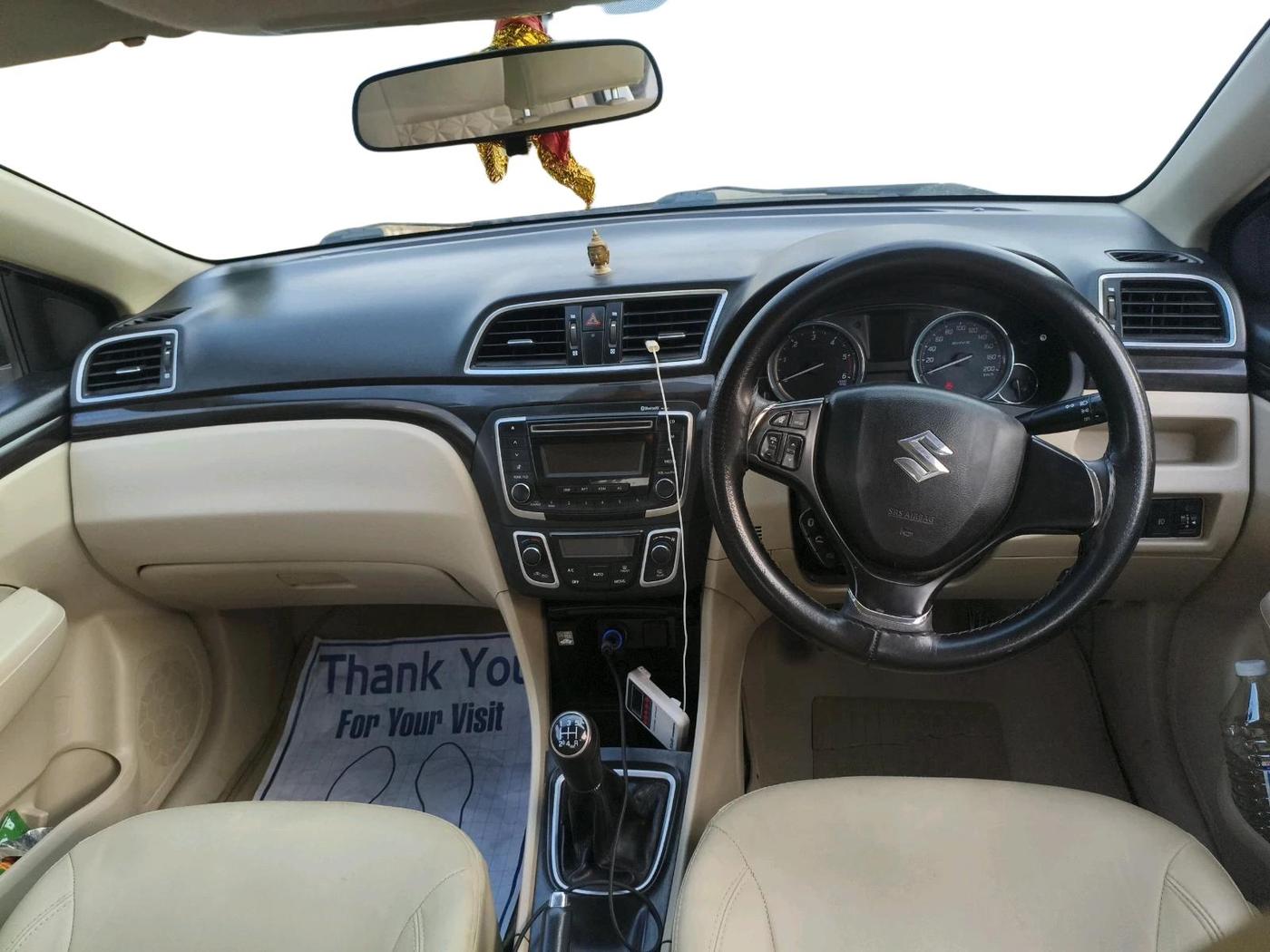 2015 Maruti Ciaz VDI+ SHVS, Diesel, Manual, 1,43,345 km, interior