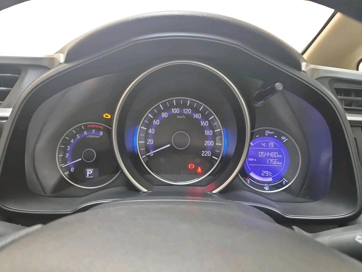 2019 Honda Jazz 1.2L I-VTEC V CVT, CNG, Automatic, 54,480 km, interior