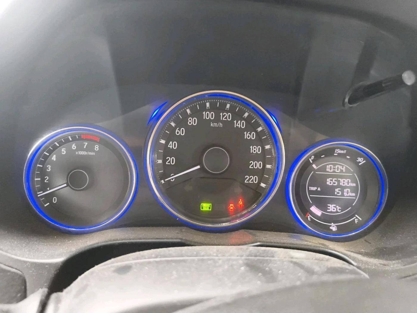 2014 Honda City 1.5L I-VTEC V MT, CNG, Manual, 1,65,780 km, interior