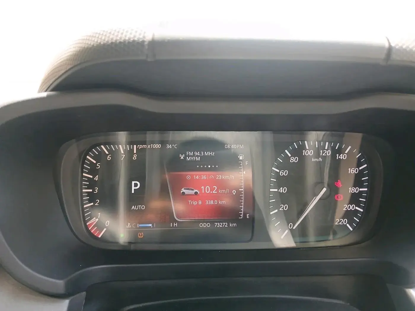 2022 Tata ALTROZ XZA PLUS, Petrol, Automatic, 73,272 km, interior