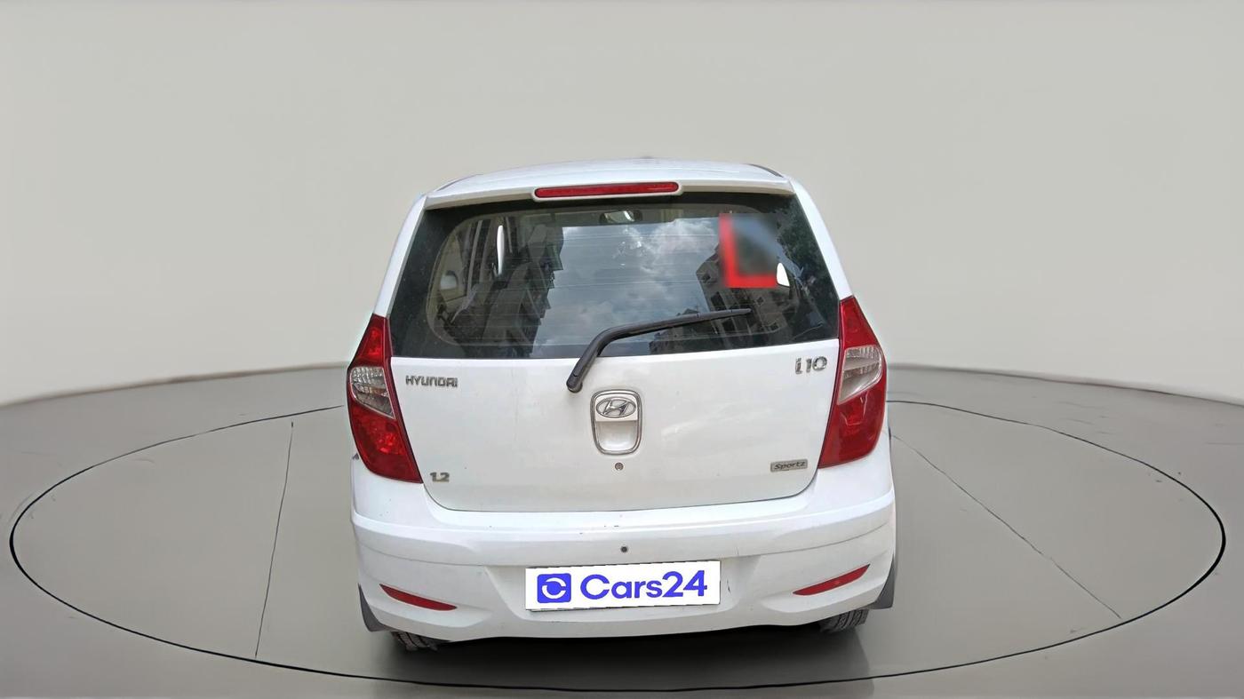 2012 Hyundai i10 SPORTZ 1.2, Petrol, Manual, 82,278 km, exterior