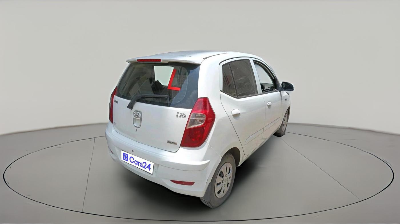 2012 Hyundai i10 SPORTZ 1.2, Petrol, Manual, 82,278 km, exterior