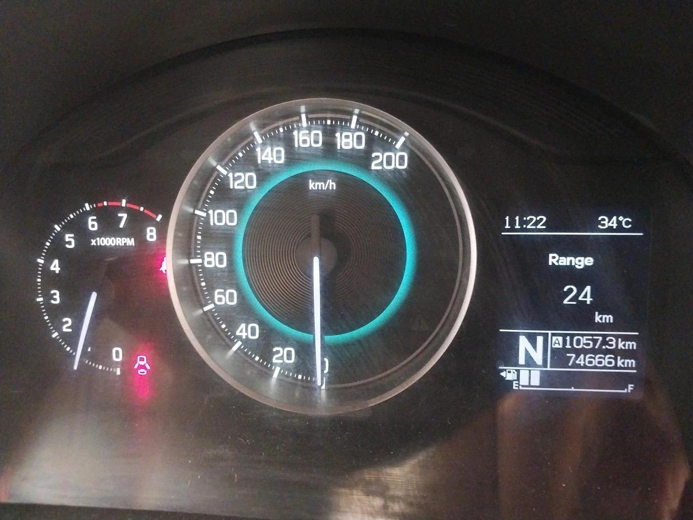 2017 Maruti IGNIS ZETA 1.2 AMT, Petrol, Automatic, 74,666 km, interior