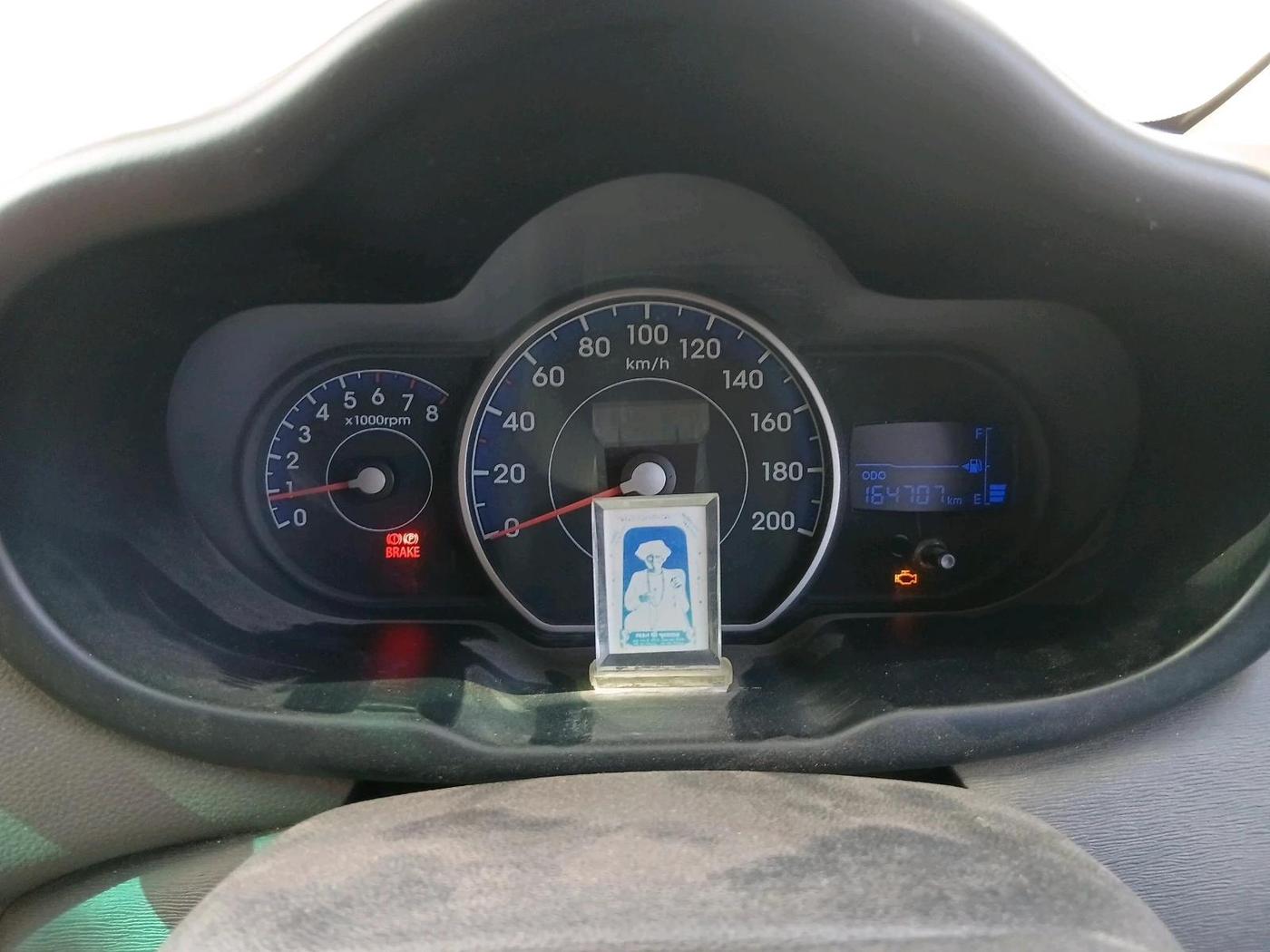 2011 Hyundai i10 ERA 1.1, CNG, Manual, 1,64,707 km, interior