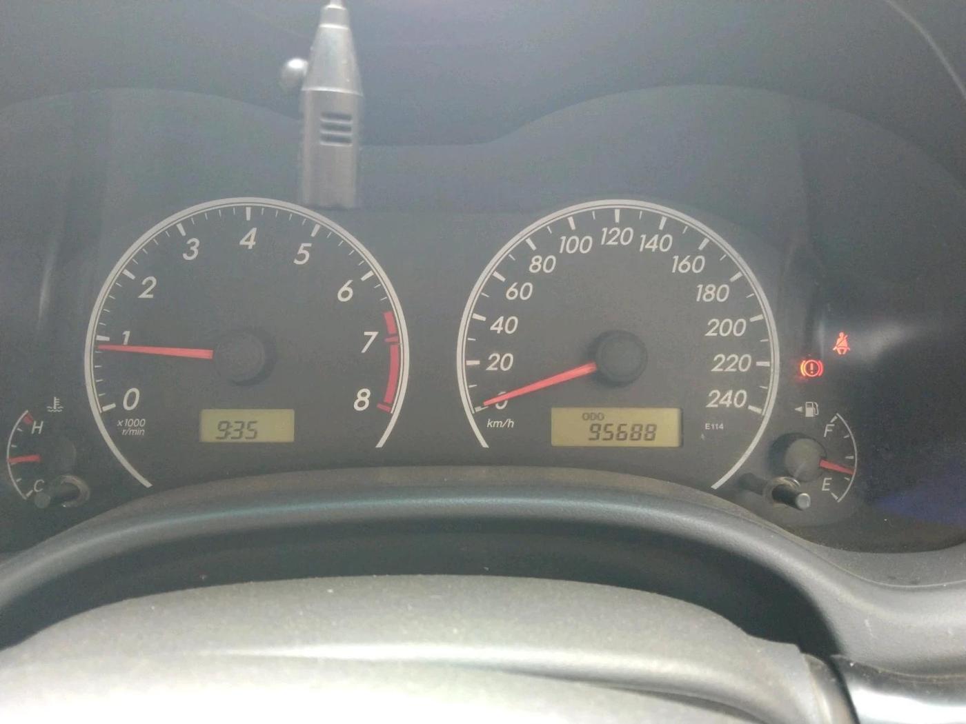 2012 Toyota Corolla Altis AERO LTD PETROL, CNG, Manual, 95,688 km, interior