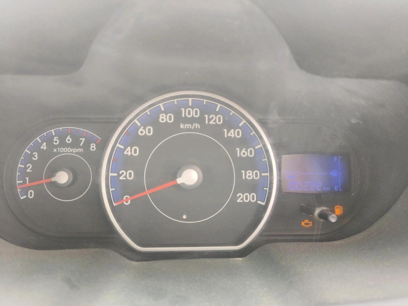 2011 Hyundai i10 ERA 1.1, CNG, Manual, 1,00,222 km, interior