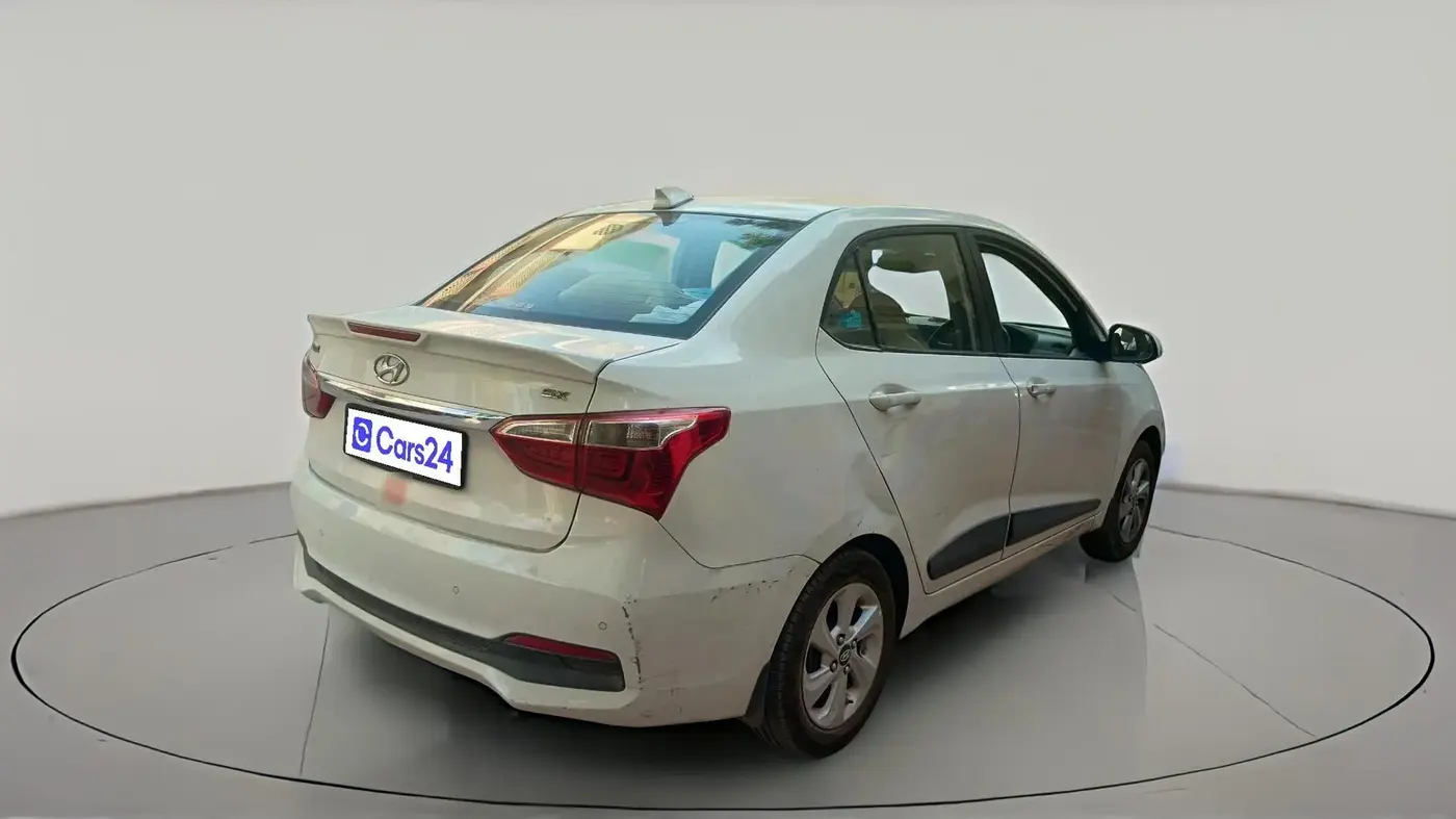 2018 Hyundai Xcent SX 1.2, CNG, Manual, 1,88,521 km, exterior