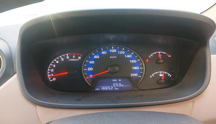 2018 Hyundai Xcent SX 1.2, CNG, Manual, 1,88,521 km, interior