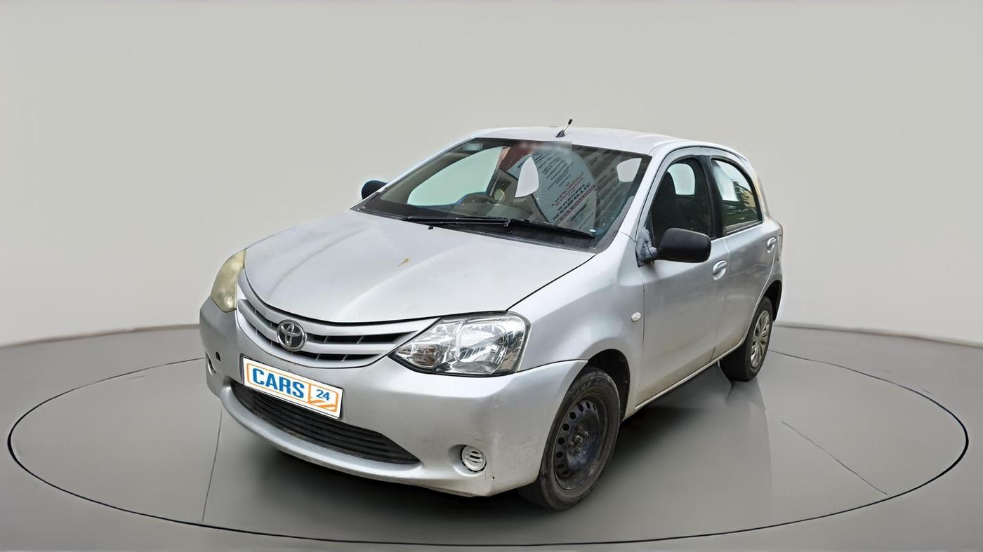 2011 Toyota Etios G, Petrol, Manual, 97,695 km, exterior