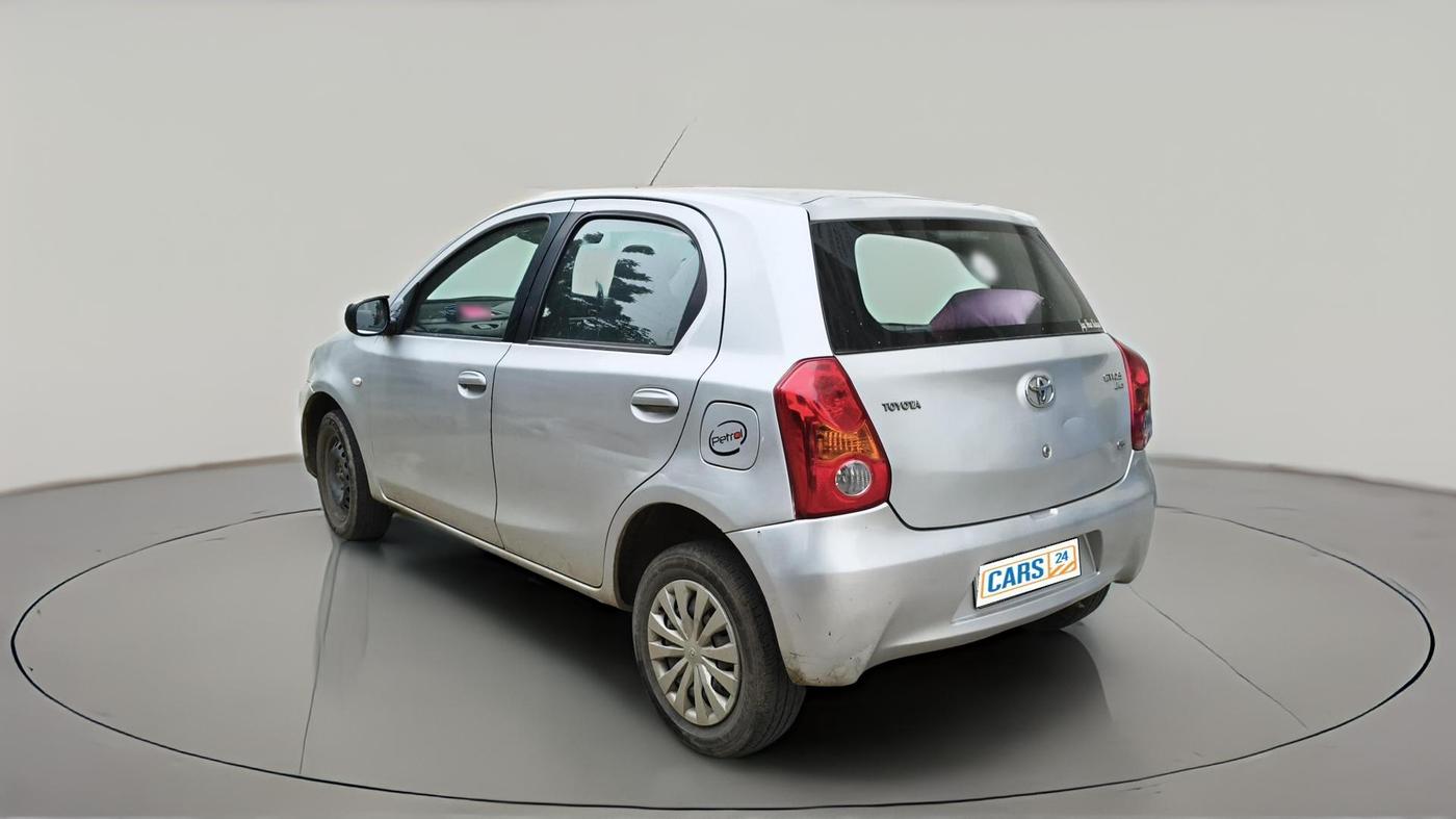 2011 Toyota Etios G, Petrol, Manual, 97,695 km, exterior