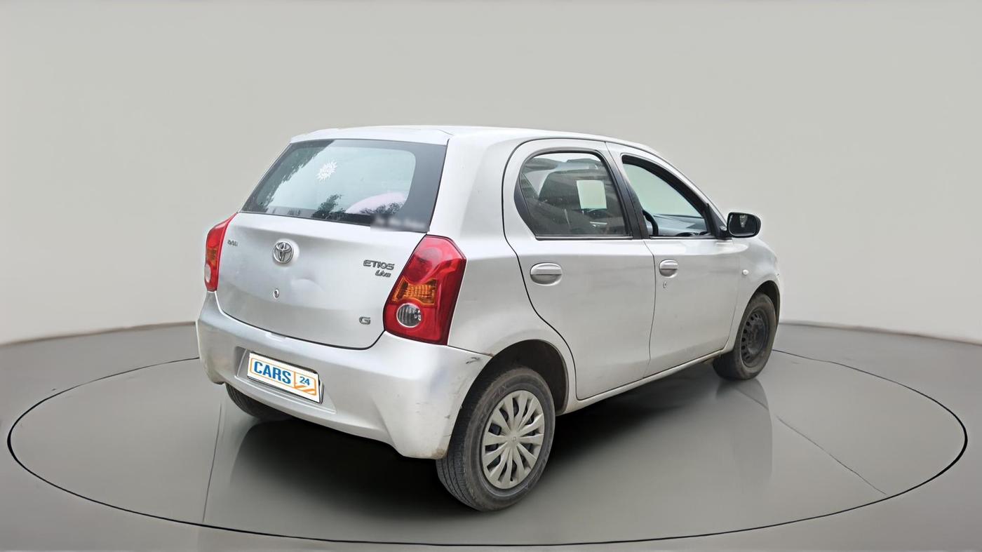2011 Toyota Etios G, Petrol, Manual, 97,695 km, exterior
