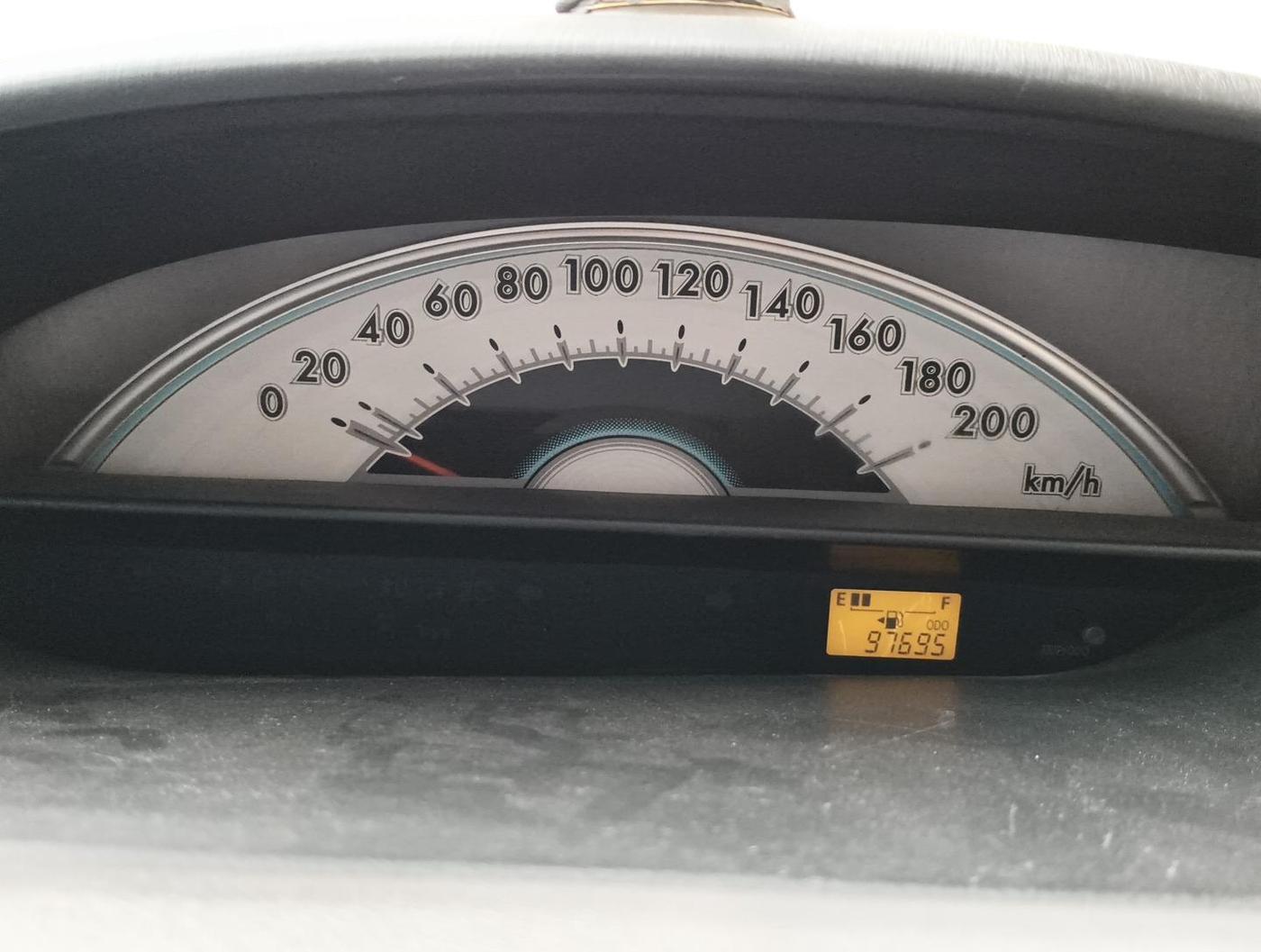 2011 Toyota Etios G, Petrol, Manual, 97,695 km, interior