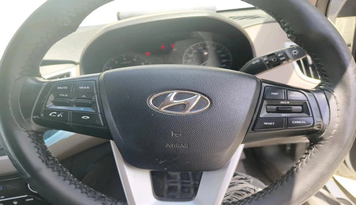 2018 Hyundai Creta SX 1.6 PETROL, CNG, Manual, 1,15,929 km, interior