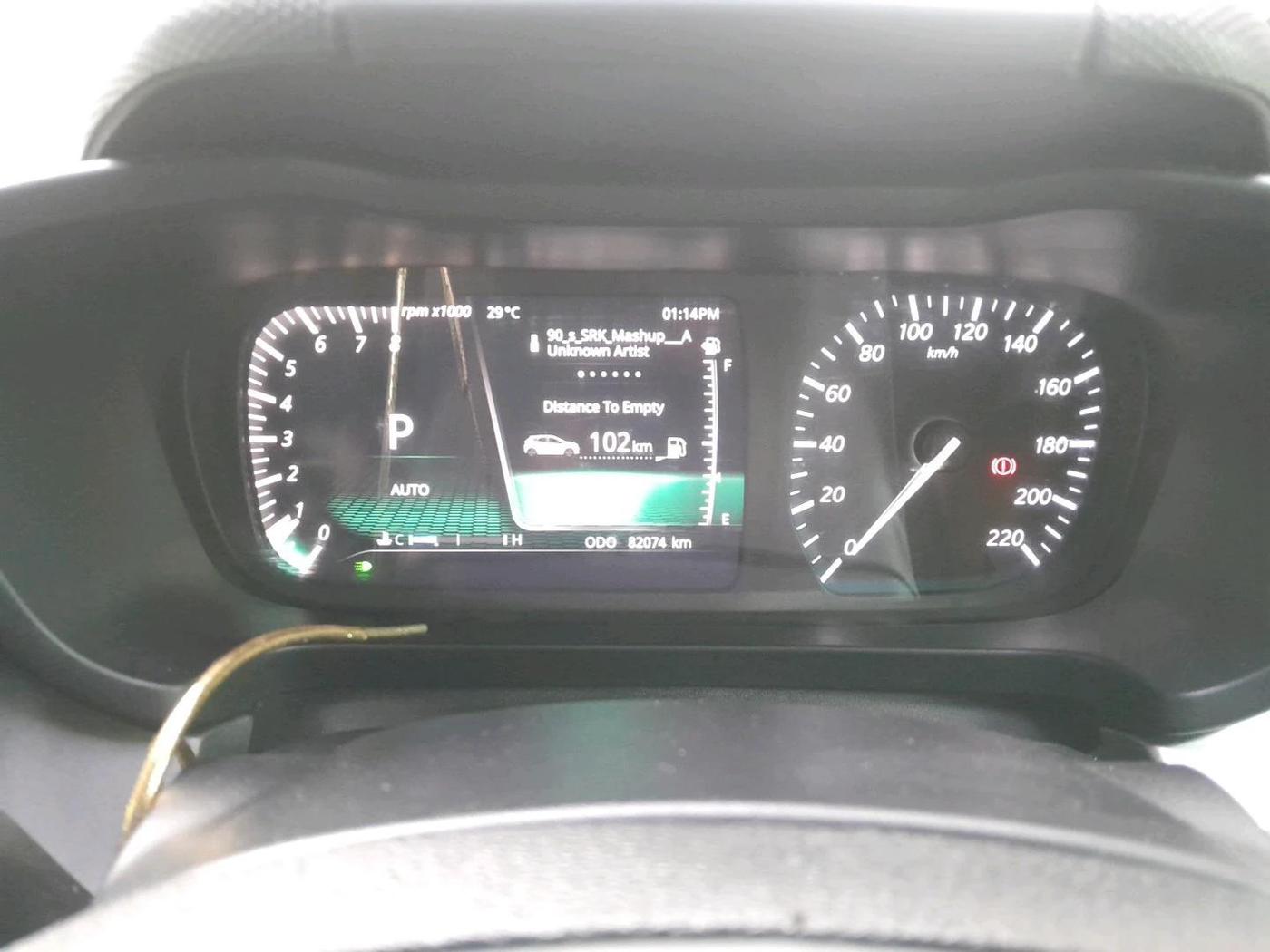 2022 Tata ALTROZ XZA, Petrol, Automatic, 82,074 km, interior