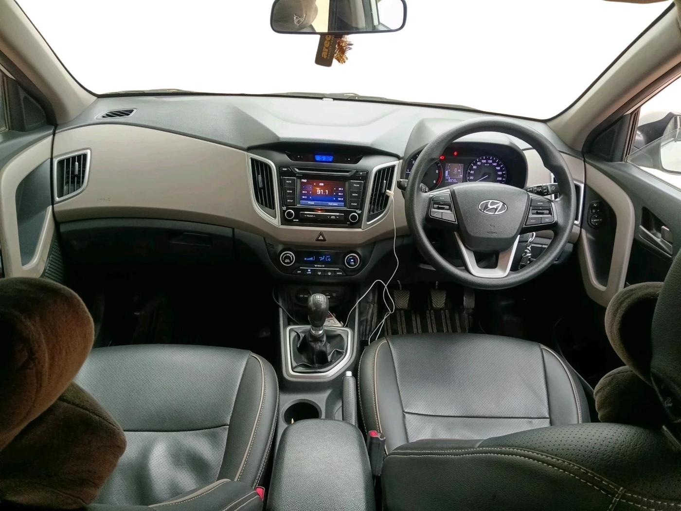 2017 Hyundai Creta SX 1.6 DIESEL, Diesel, Manual, 1,52,090 km, interior
