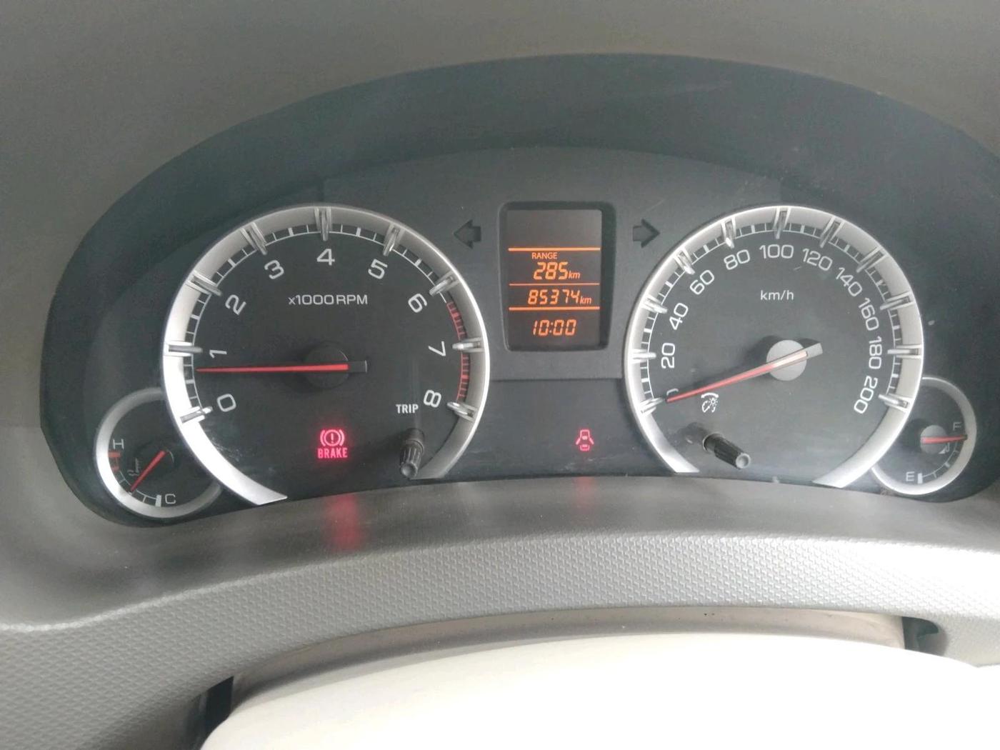 2012 Maruti Ertiga VXI, CNG, Manual, 85,374 km, interior