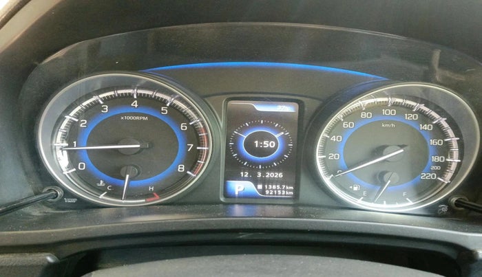 2018 Maruti Baleno ZETA CVT PETROL 1.2, Petrol, Automatic, 92,153 km, interior