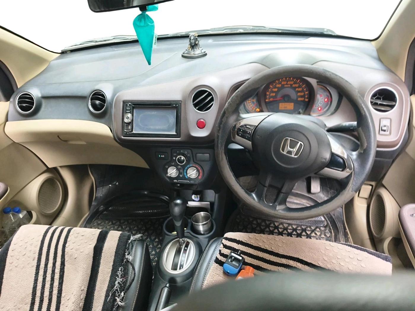 2013 Honda Amaze 1.2L I-VTEC S AT, Petrol, Automatic, 1,63,451 km, interior