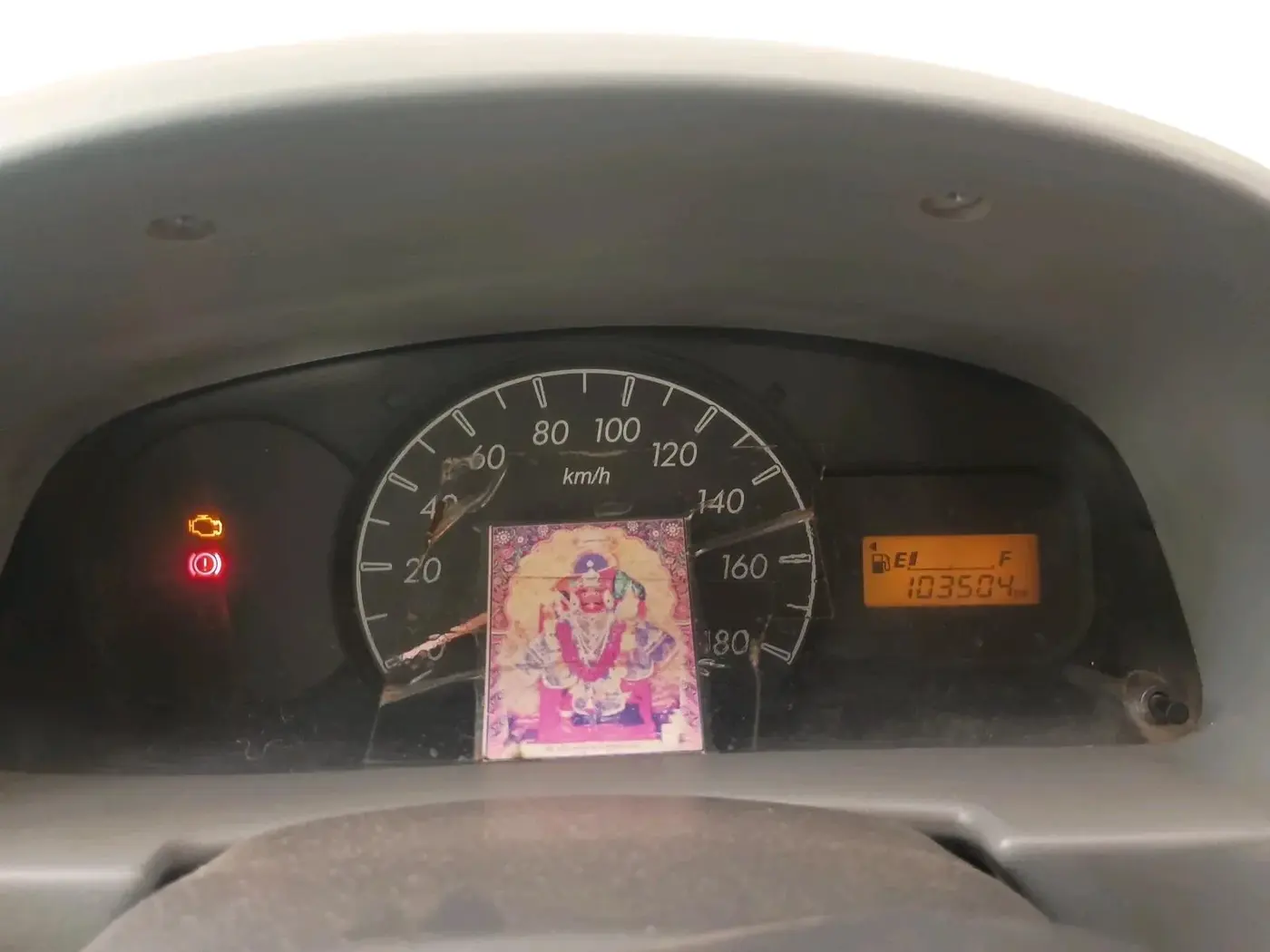 2011 Maruti Alto LXI, CNG, Manual, 1,03,504 km, interior