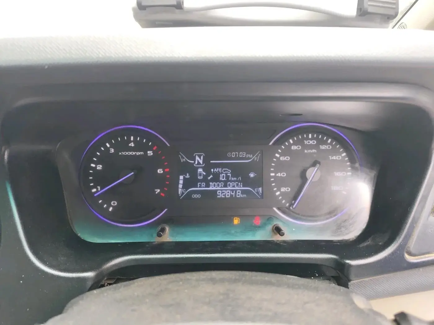2019 Mahindra MARAZZO M2 8 STR, Diesel, Manual, 92,848 km, interior