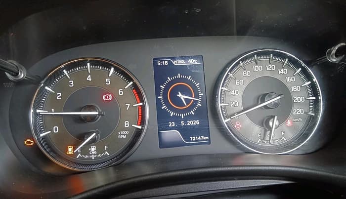 2023 Maruti Baleno  ZETA CNG 1.2L, CNG, Manual, 72,147 km, interior