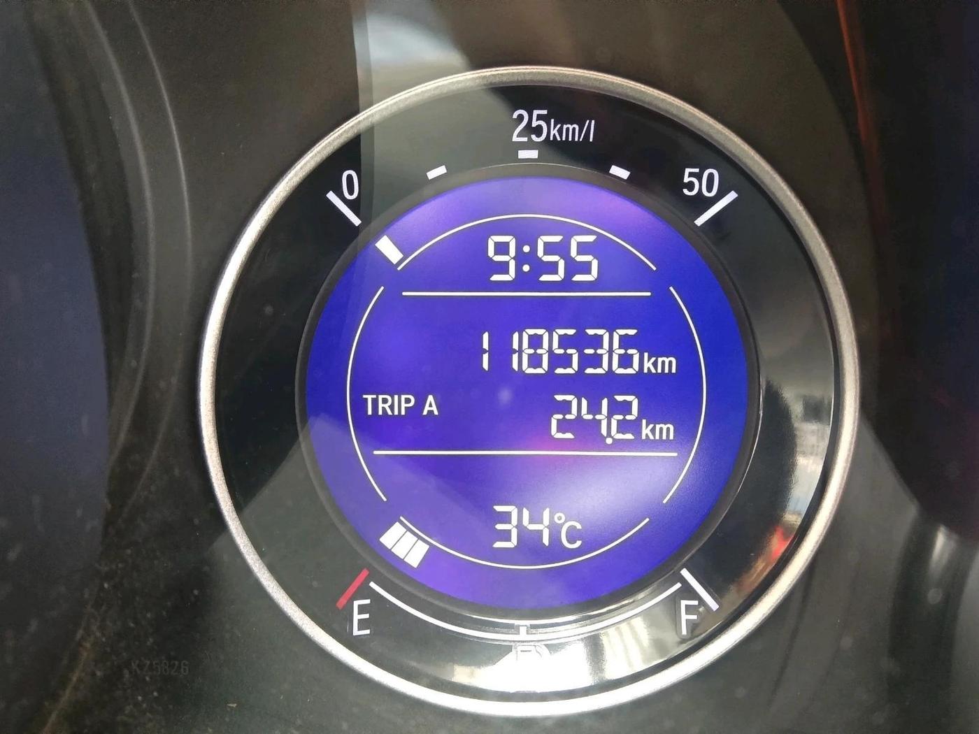 2018 Honda WR-V 1.2L I-VTEC VX MT, CNG, Manual, 1,18,536 km, interior