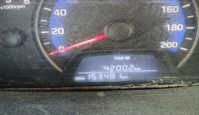 2016 Hyundai Xcent BASE 1.1, Diesel, Manual, 1,53,481 km, interior