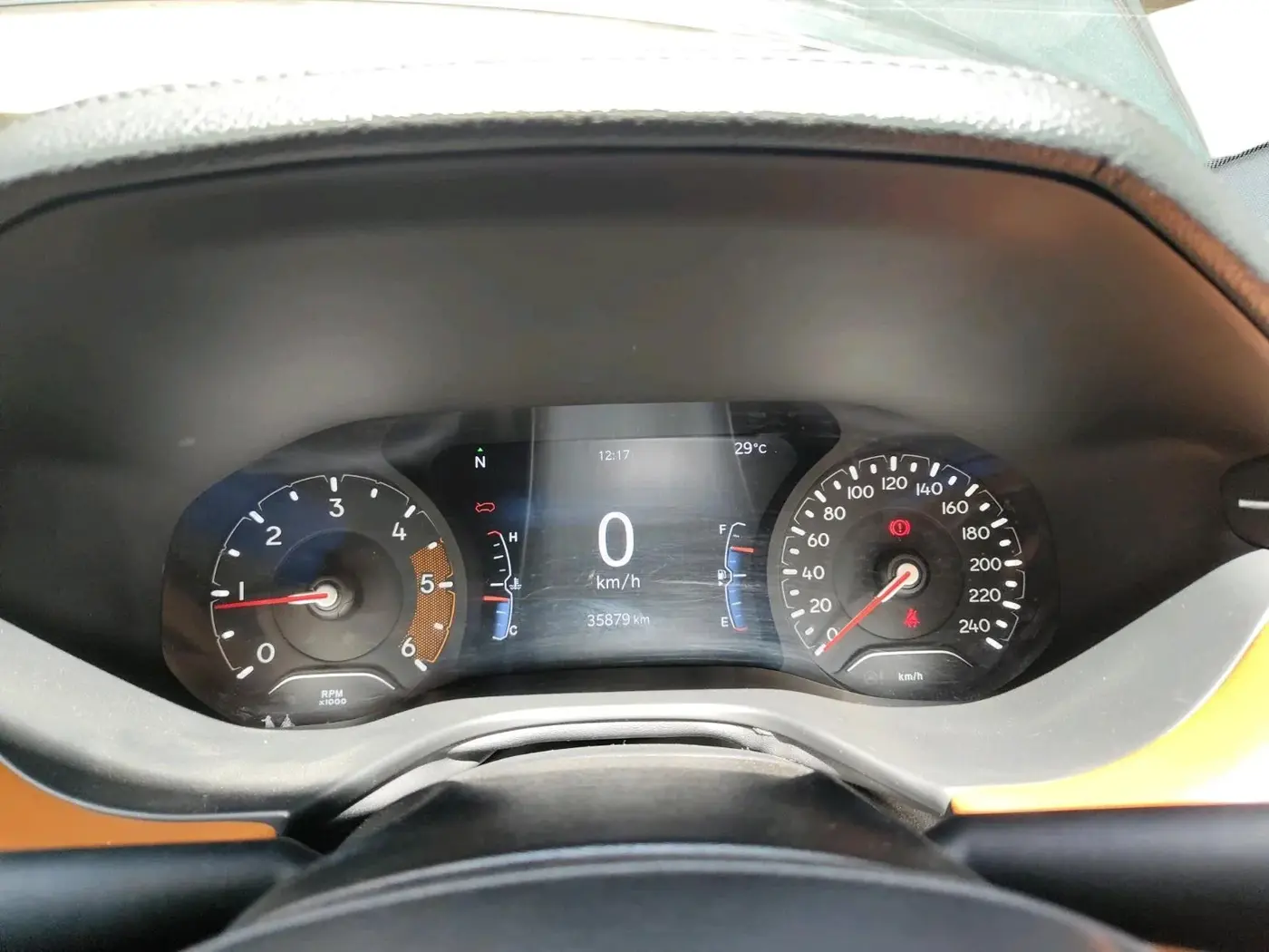 2023 Jeep Compass LIMITED (O) 2.0 DIESEL, Diesel, Manual, 35,879 km, interior