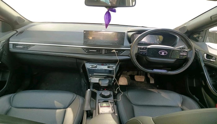 2023 Tata NEXON FEARLESS + SUNROOF DCA DUAL TONE 1.2 PETROL, Petrol, Automatic, 21,075 km, interior