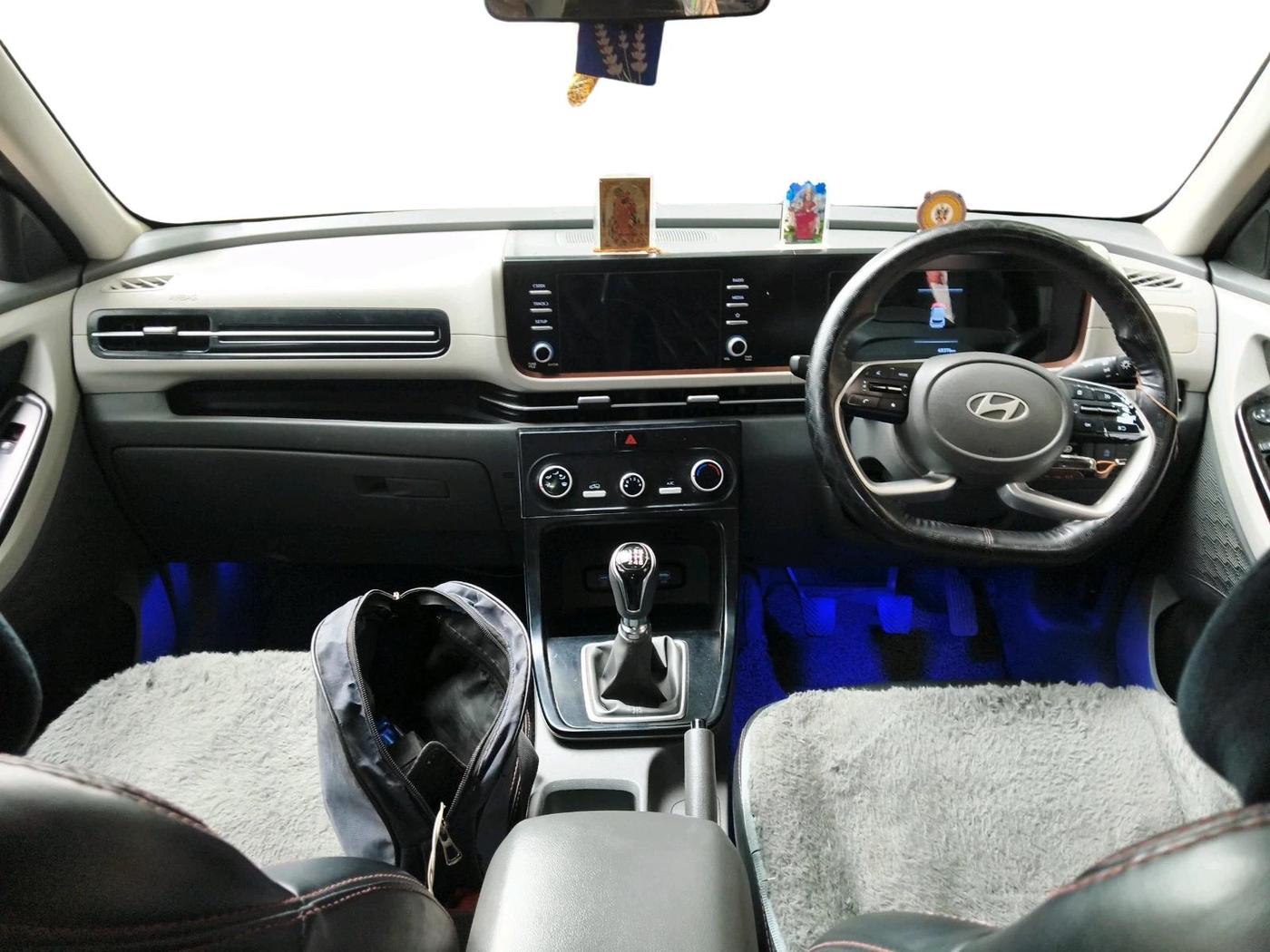 2024 Hyundai Creta EX 1.5 PETROL, CNG, Manual, 68,376 km, interior